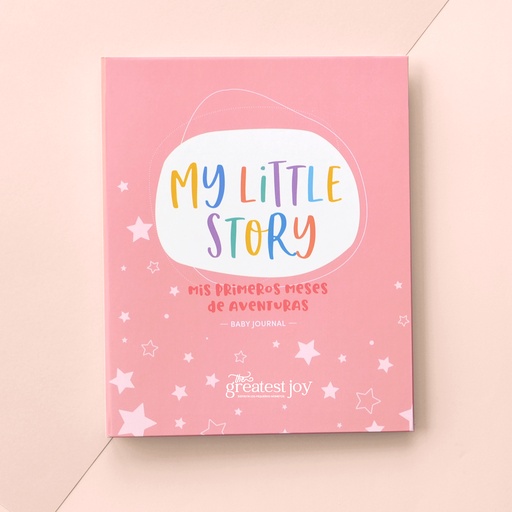 Album My Little Story (Rosado) - Baby Book